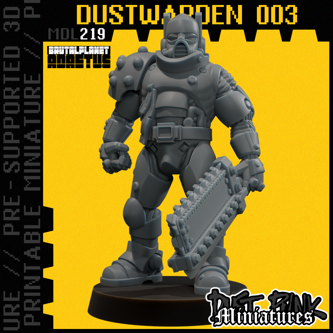 MDL219 DUSTWARDEN 003 [PRE-SUPPORTED]